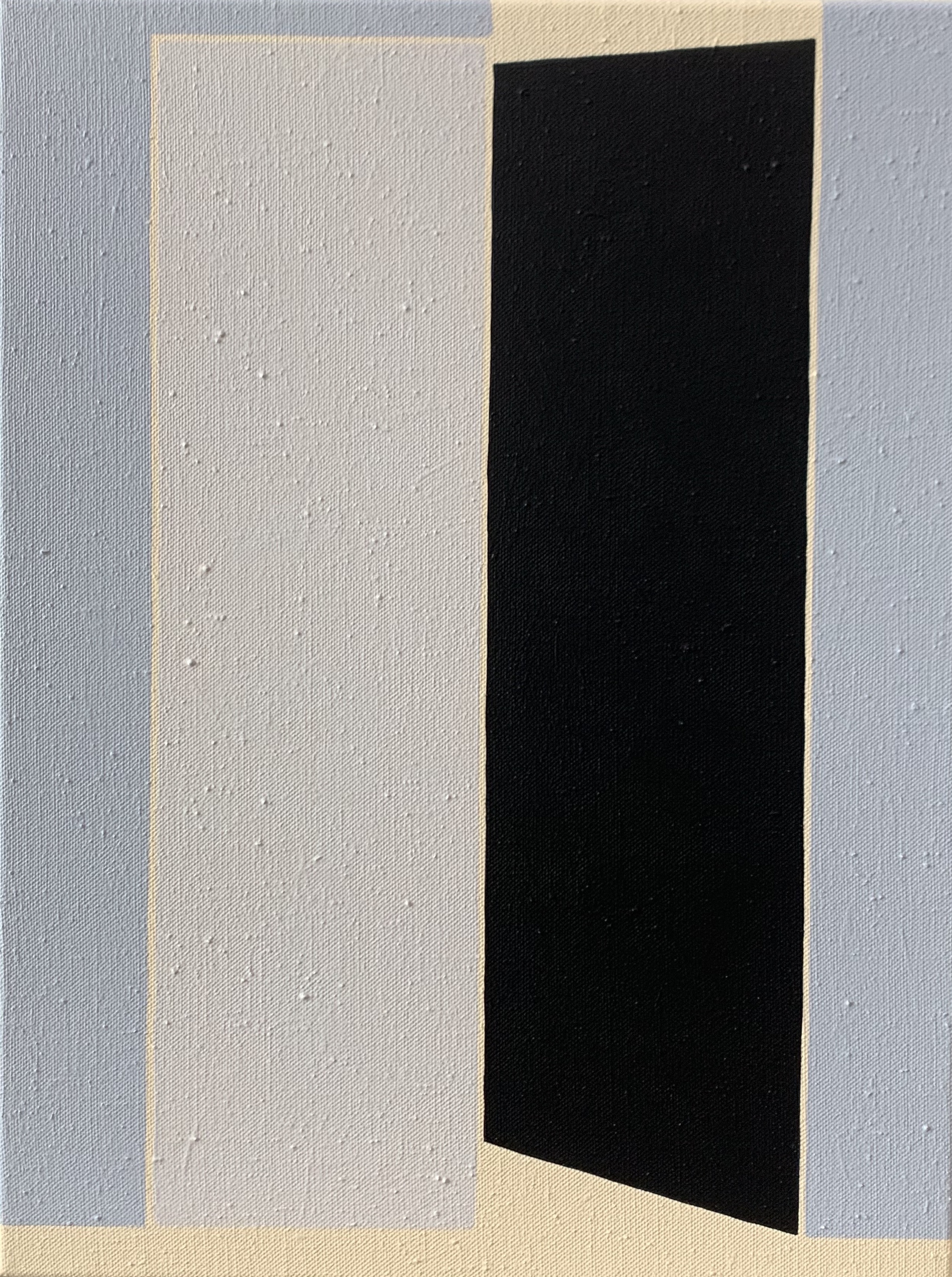 Trevor Vickers, Untitled Painting, acrylic on linen, 58 x 44cm