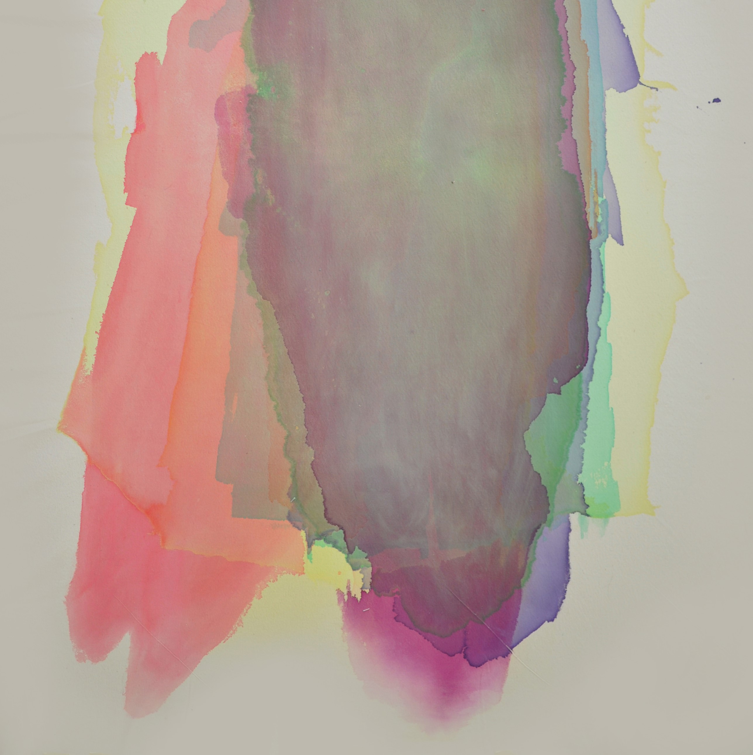 Penny Coss, Bloom Trace, 2017, acrylic on canvas, 141 x 141cm