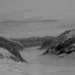 Brad Rimmer, Nocturne Aletsch Glacier 2, 2017-2020, archival digital print, 75 x 50cm, ed. 3