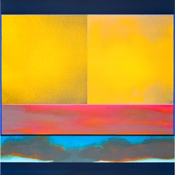 Jeremy Kirwan-Ward, Outscape 519, 2019, acrylic on canvas, 76 x 66cm