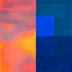 Jeremy Kirwan-Ward, Outscape 719, 2019, acrylic on canvas, 76 x 66cm