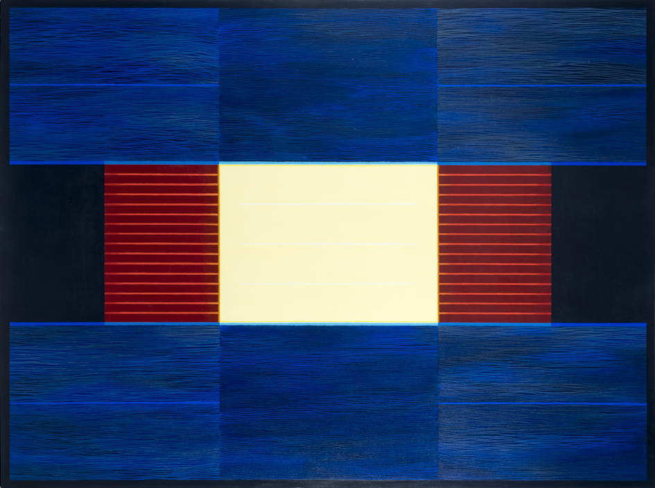 Jeremy Kirwan-Ward, Outscape 1920, 2020, acrylic on canvas, 165 x 200cm