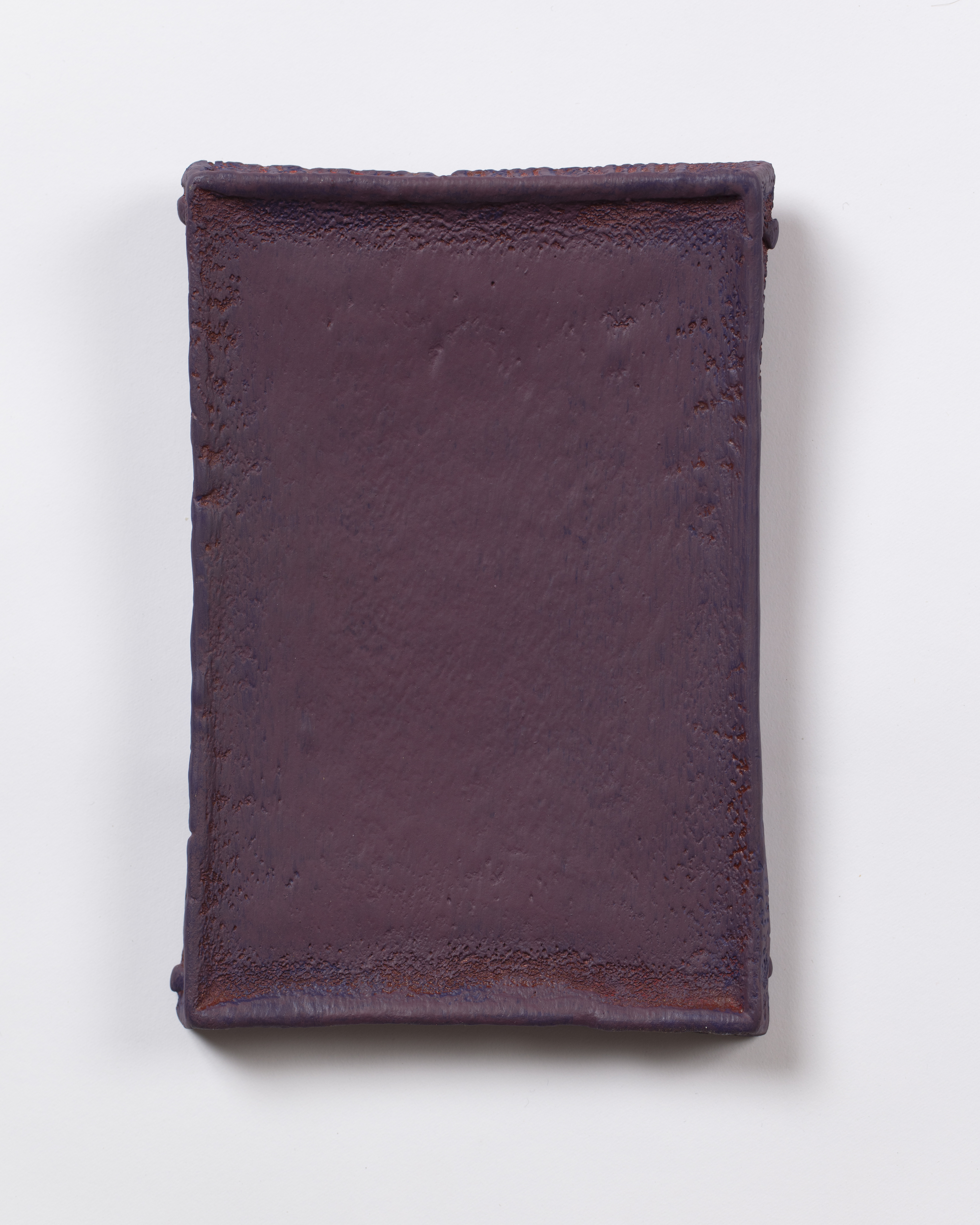 Andre Lipscombe, Slab Painting, 2019-20, acrylic paint, 18.5 x 13.5 x 3cm