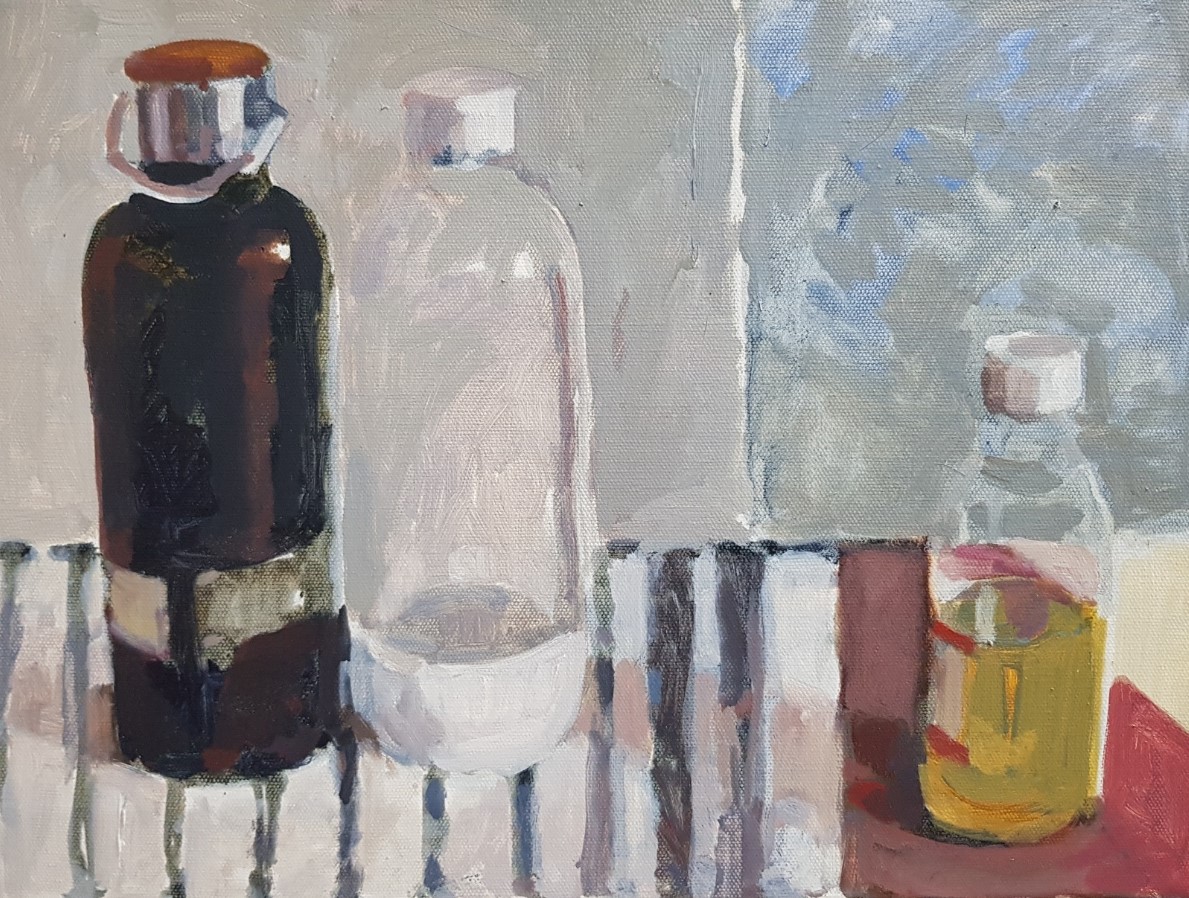 Jane Martin, Still Life No. 2, 2020, oil on canvas, 30.5 x 40.5cm