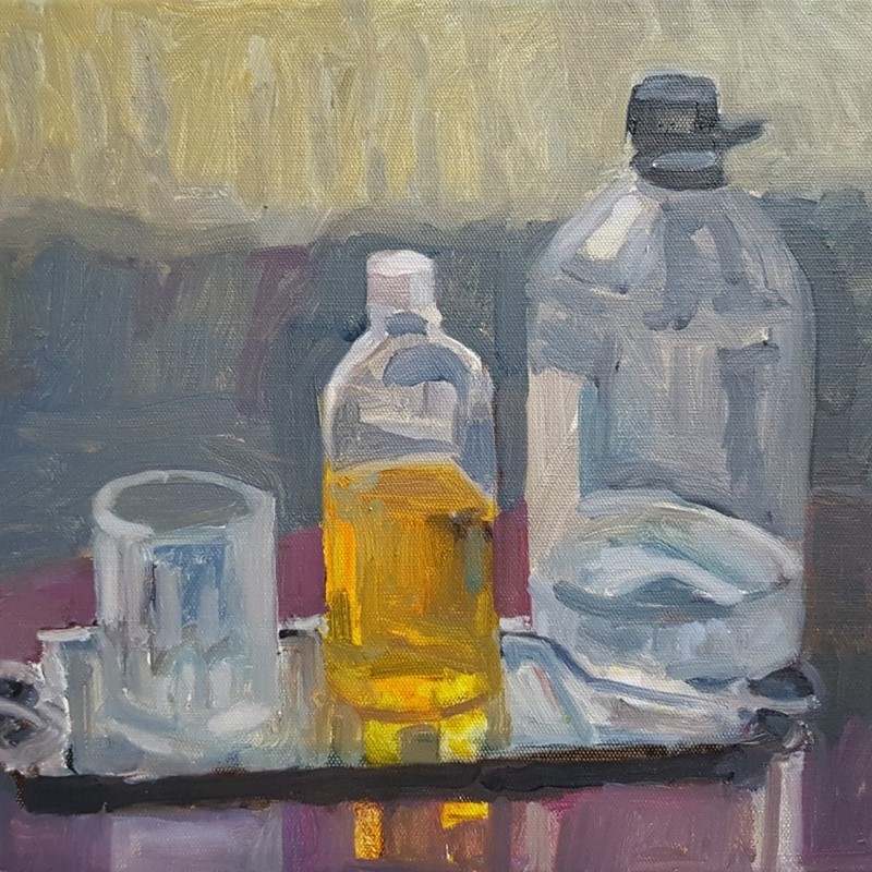 Still Life No. 1, 2020, oil on canvas, 30.5 x 40.5cm