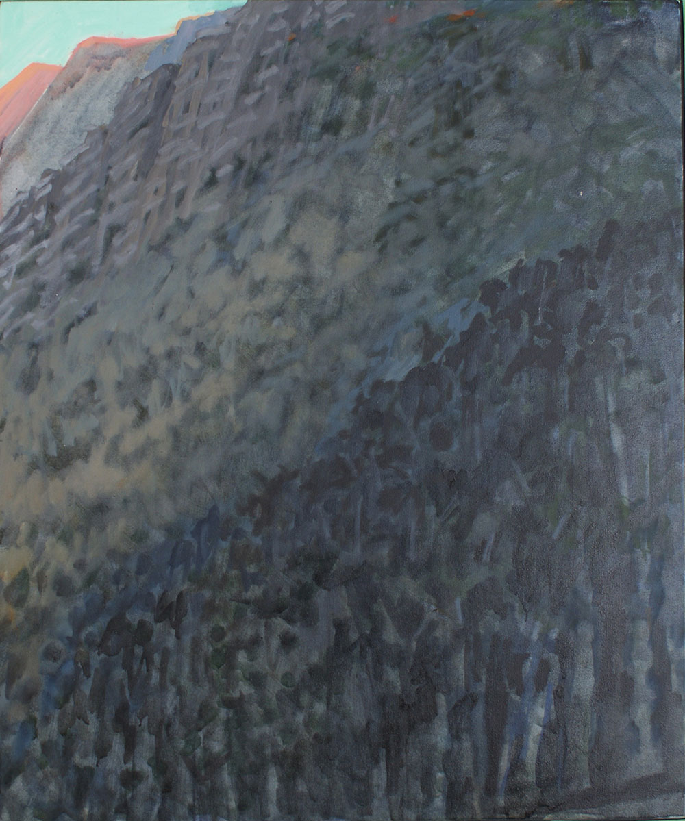 Jane Martin, Blue Mountains #7, oil on canvas, 70 x 60cm