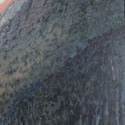 Jane Martin, Blue Mountains #7, oil on canvas, 70 x 60cm