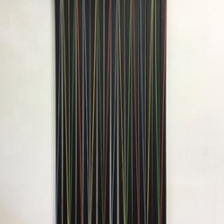 Trevor Richards, C4 (Together Apart), 2020, acrylic on canvas, 183 x 84cm