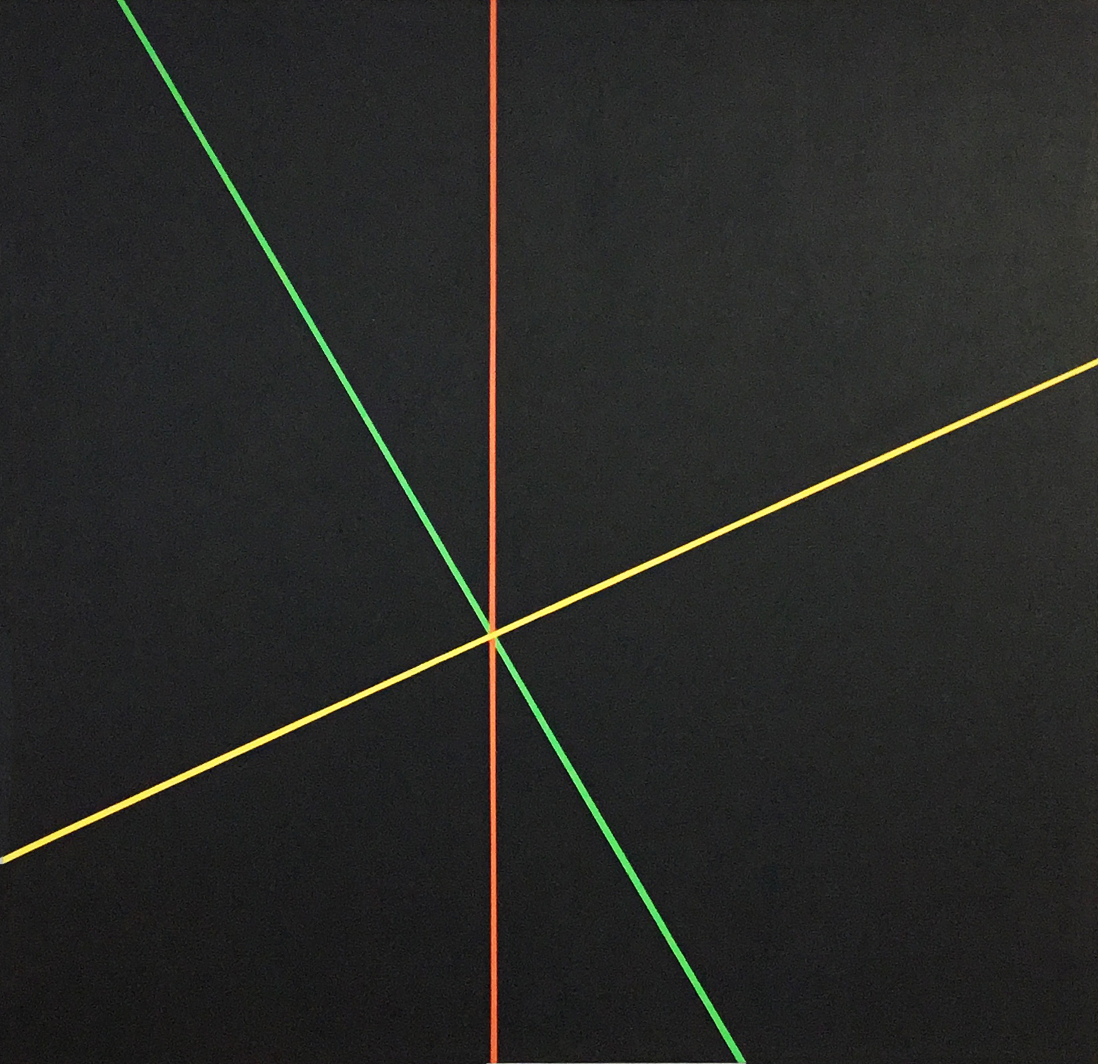 Trevor Richards, C10 (Crux), 2020, acrylic on canvas, 92 x 92cm