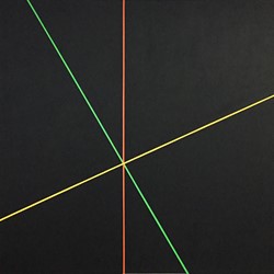 Trevor Richards, C10 (Crux), 2020, acrylic on canvas, 92 x 92cm