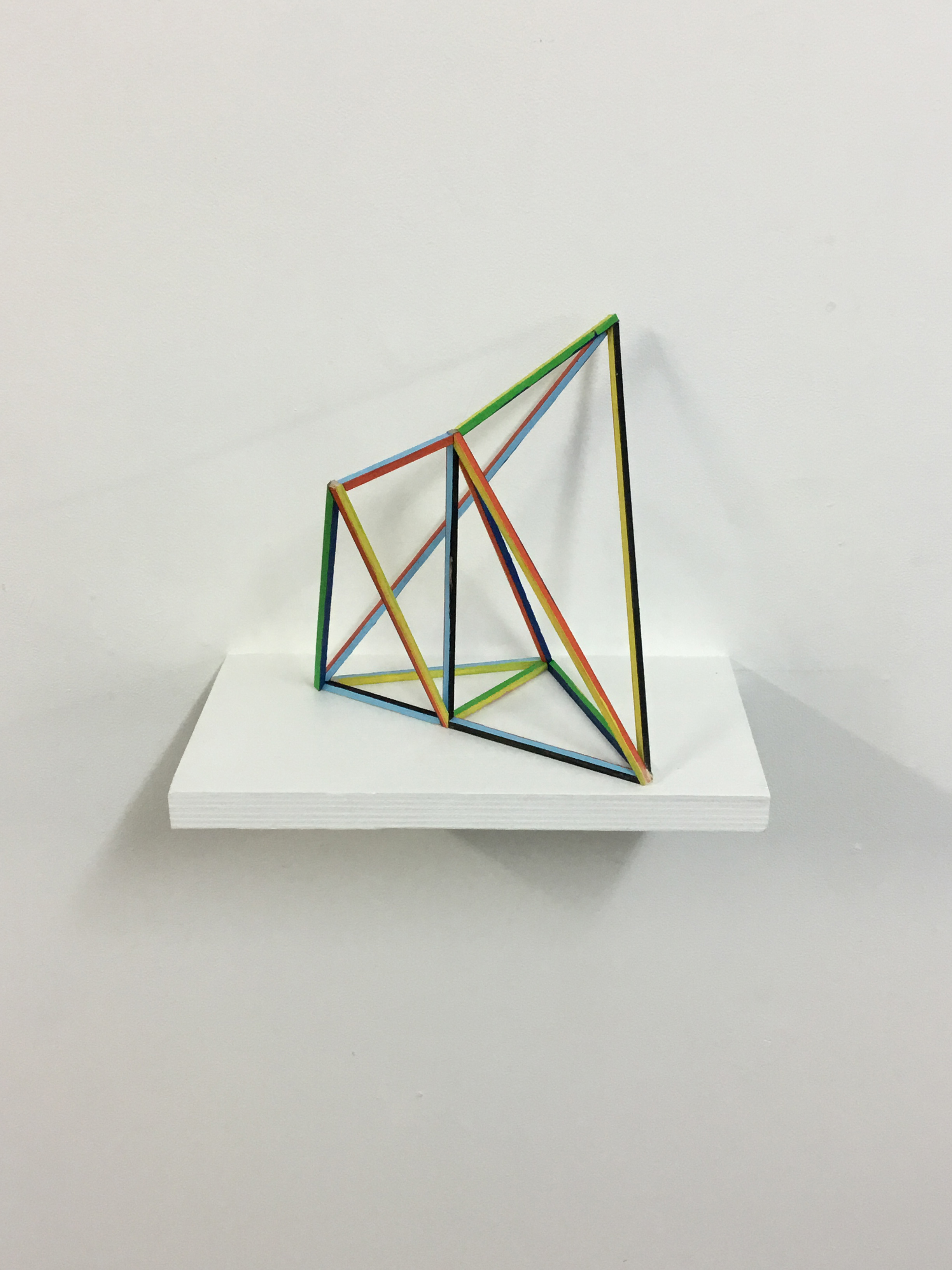 Trevor Richards, Frame 1, 2020, acrylic on balsa wood, 30 x 20 x 10cm