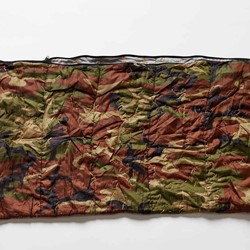Olga Cironis, Touch Her You're Dead, 2015, polyester sleeping bag and thread,136 x 53cm