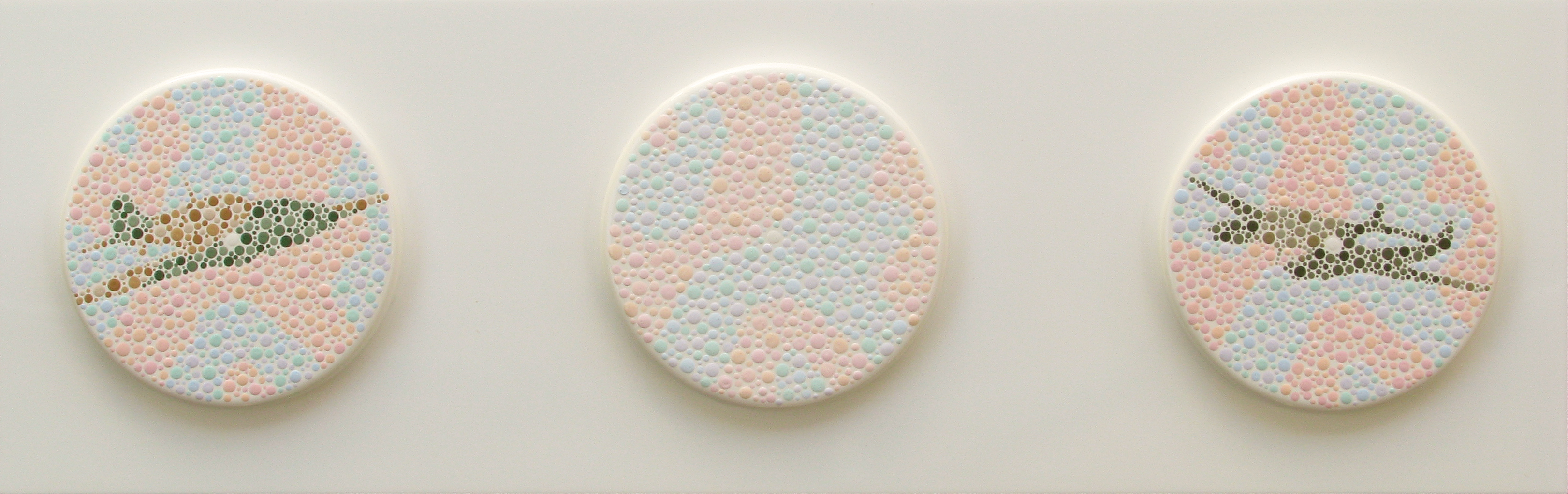 Tony Windberg, A Boy's Look 5 - Hurricane v Focke Wulf, 2021,  enamel on MDF, 19 x 60cm