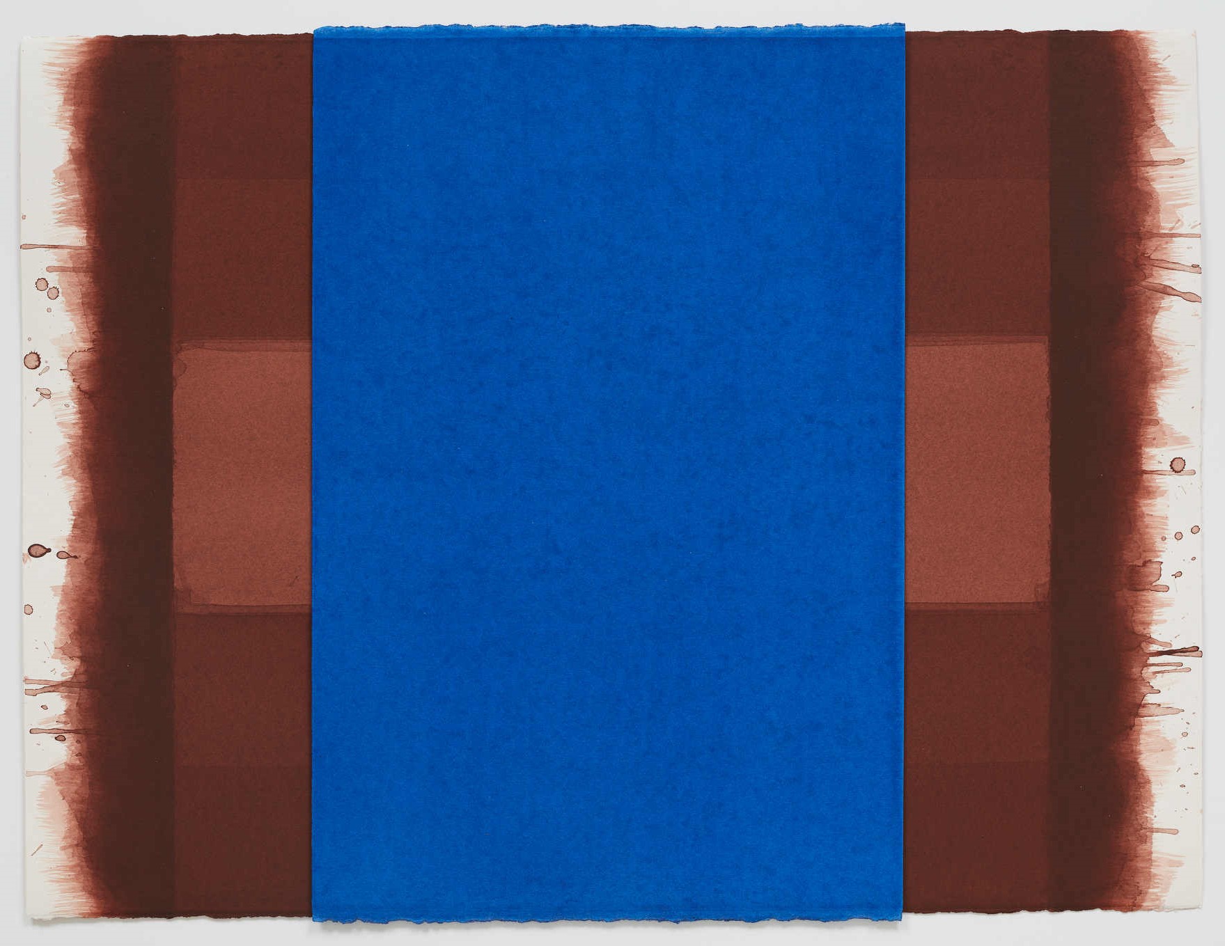 Jurek Wybraniec, B on B A1, 2021, pigmented acrylic ink on watercolour paper, 56 x 76cm