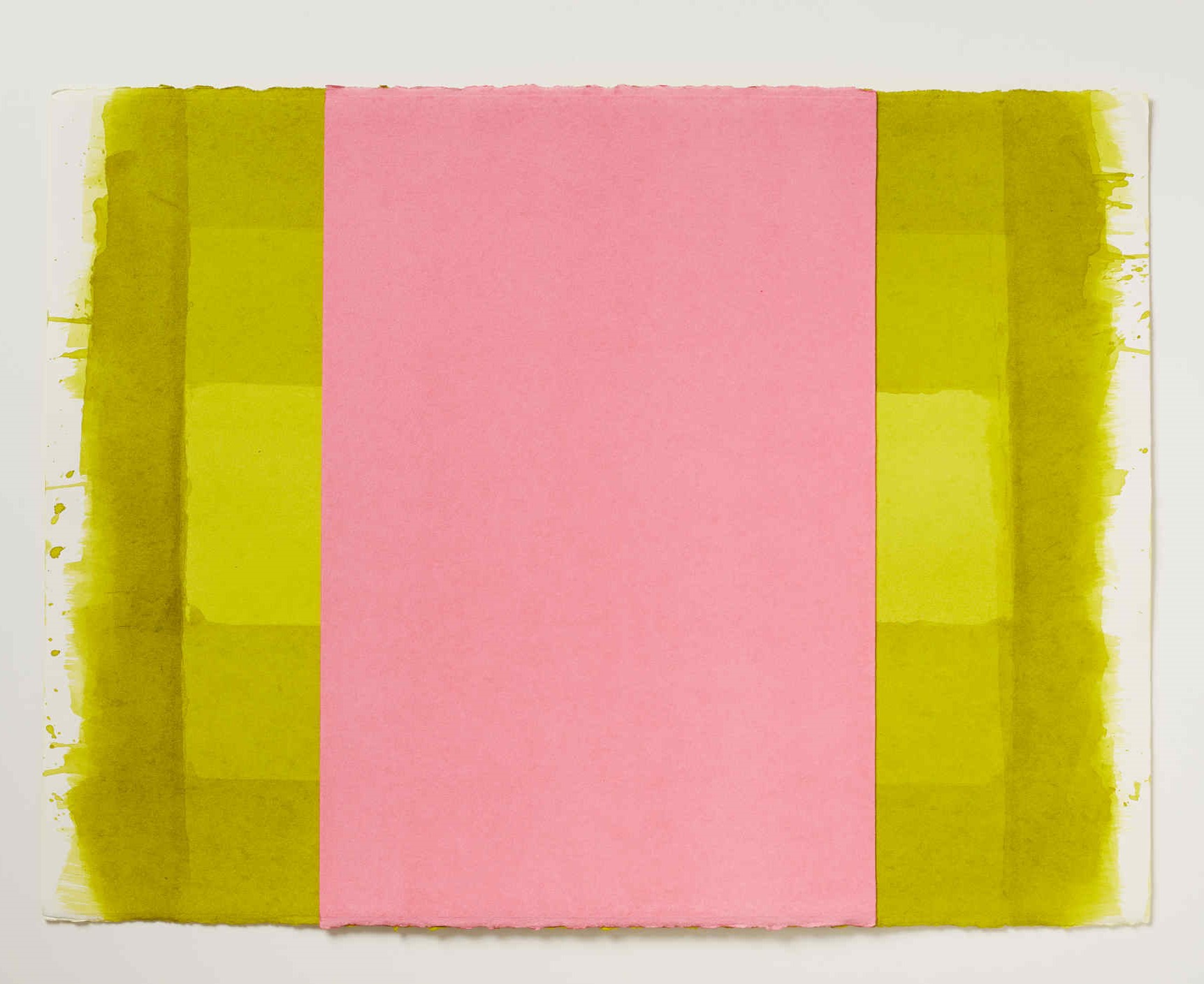 Jurek Wybraniec, P on G A1, 2021, pigmented acrylic ink on watercolour paper, 56 x 76cm