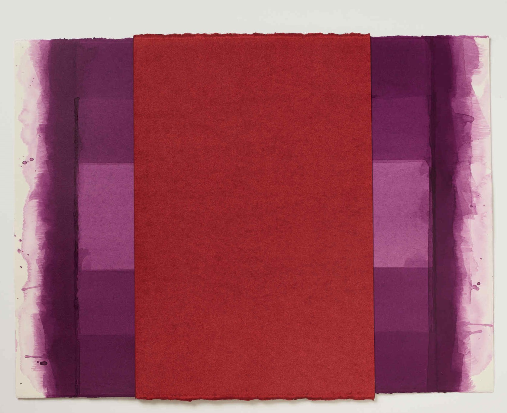 Jurek Wybraniec, A on V A1, 2021, pigmented acrylic ink on watercolour paper, 56 x 76cm