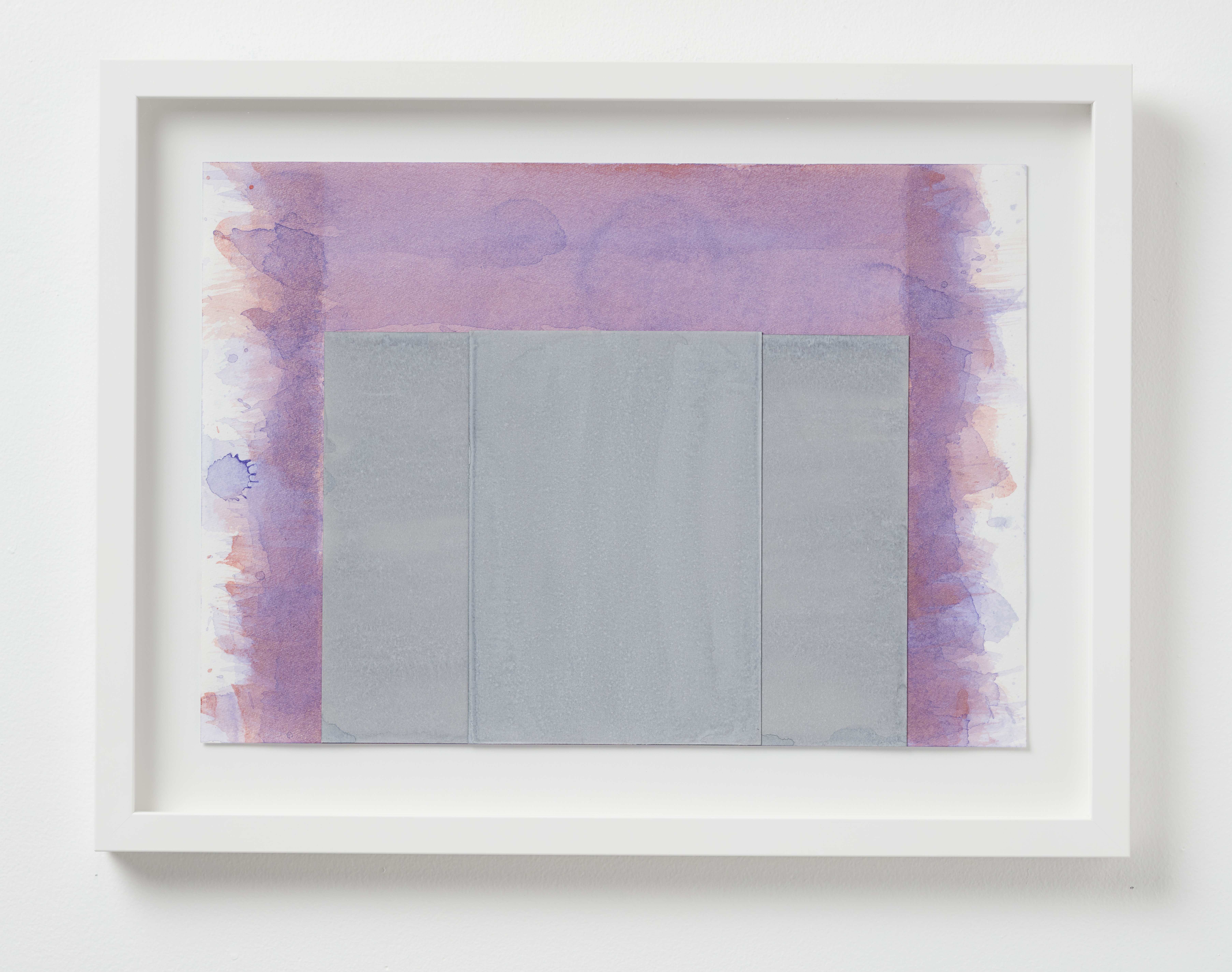 Jurek Wybraniec, G on V A3, 2021, pigmented acrylic ink on watercolour paper, 29 x 41.5cm