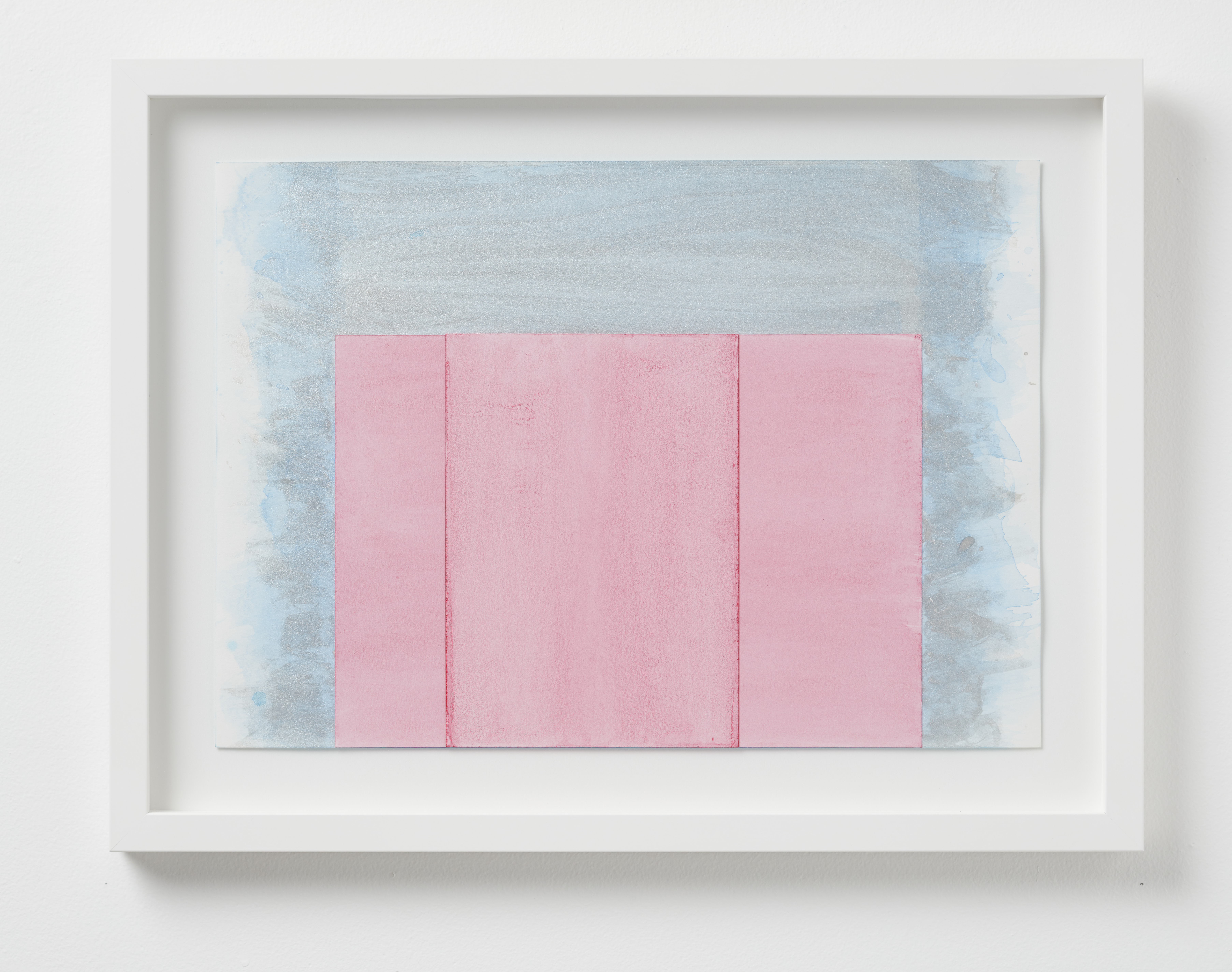 Jurek Wybraniec, P on B A3, 2021, pigmented acrylic ink on watercolour paper, 29 x 41.5cm