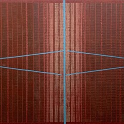 Galliano Fardin, Quasi Stella 5, 2020, oil on canvas, 150 x 101cm