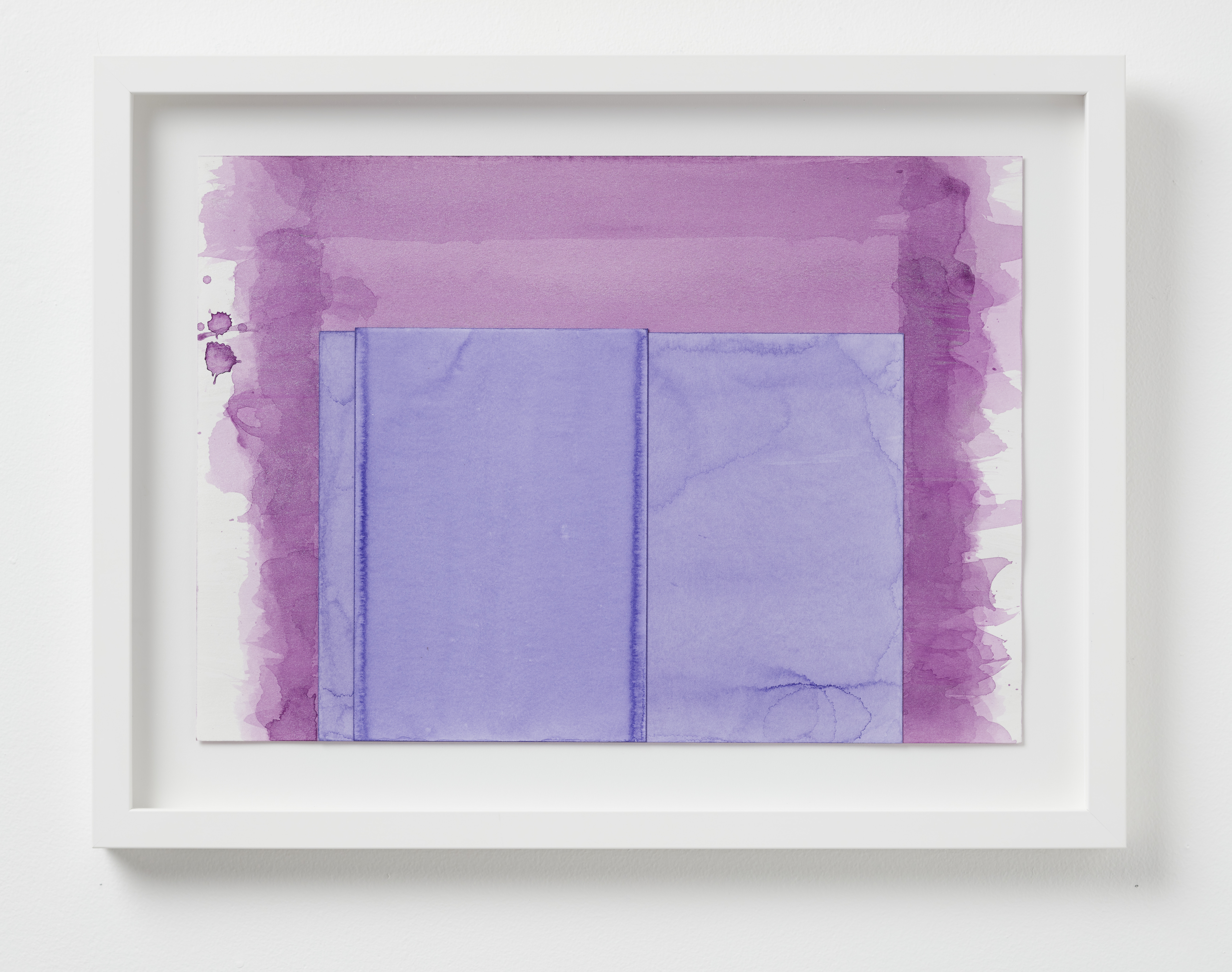 Jurek Wybraniec, B on V A3, 2021, pigmented acrylic ink on watercolour paper, 29 x 41.5cm