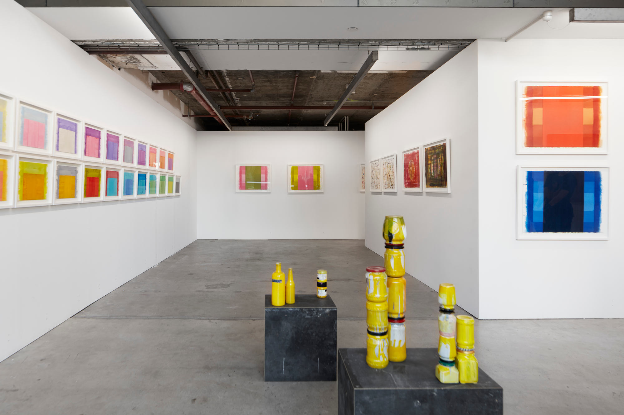 Jurek Wybraniec, Pages Studies Notes, installation view, Art Collective WA May 2021. Acorn Photo (3)