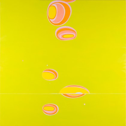 Ron Nyisztor, Perceptions, 2017-2019, oil on canvas, 182 x 182cm