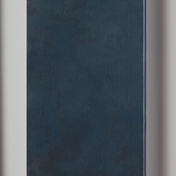 Michele Theunissen, Green-Black Pillar, 2019, pigment, egg tempera, oil and mica on canvas, 167.5 x 30cm