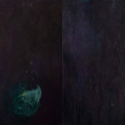 Angela Stewart, Für Alina, 2021, oil and acrylic on canvas, 170 x 120cm (each, diptych)