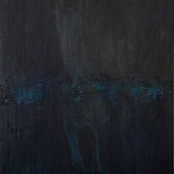 Angela Stewart, Aristocrat, 2021, oil and acrylic on board, 130 x 90cm