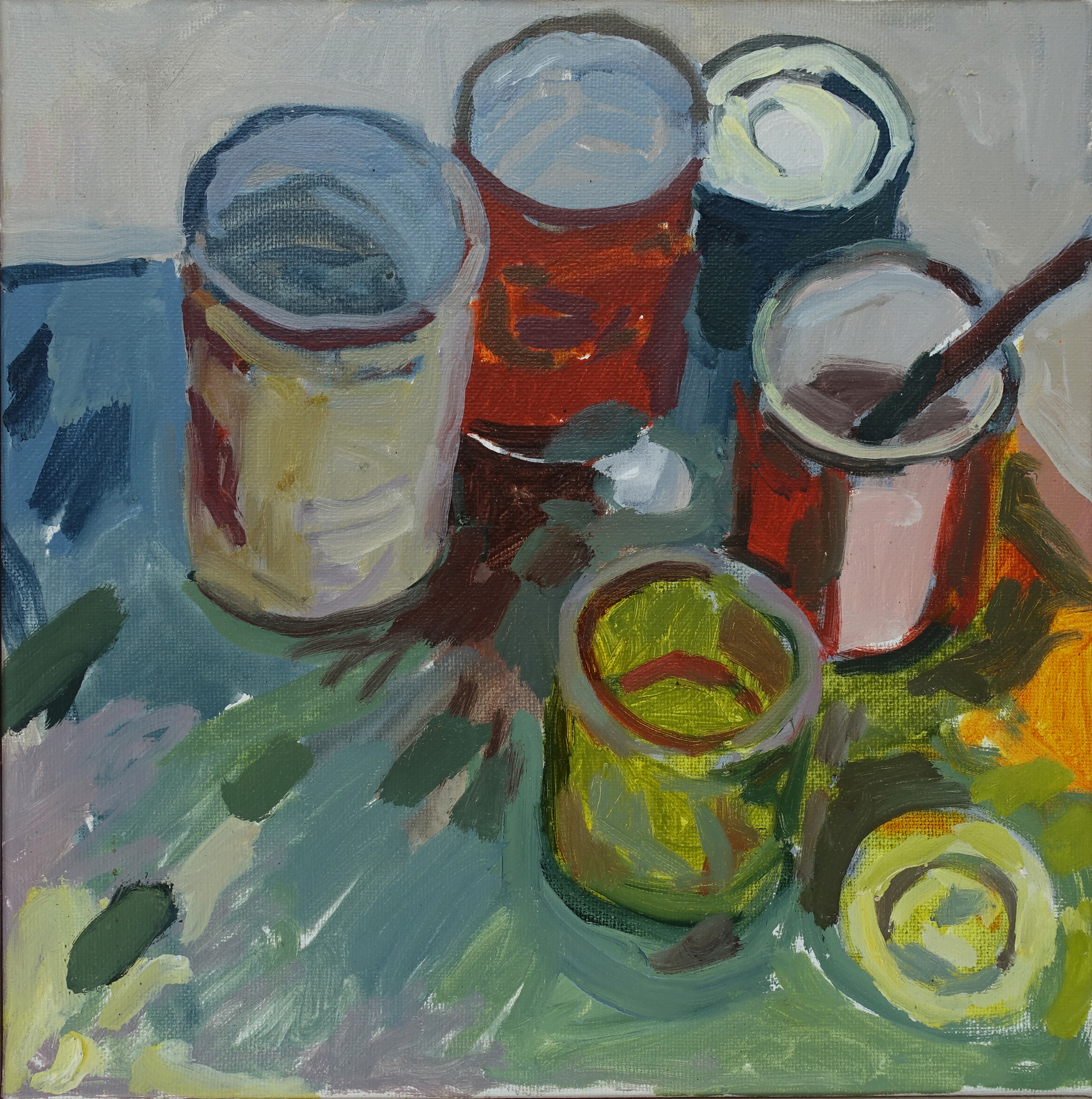 Jane Martin, Still Life III, 2020, oil on canvas, 30 x 30cm