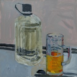 Jane Martin, Still Life IV, 2020, oil on canvas, 30 x 30cm