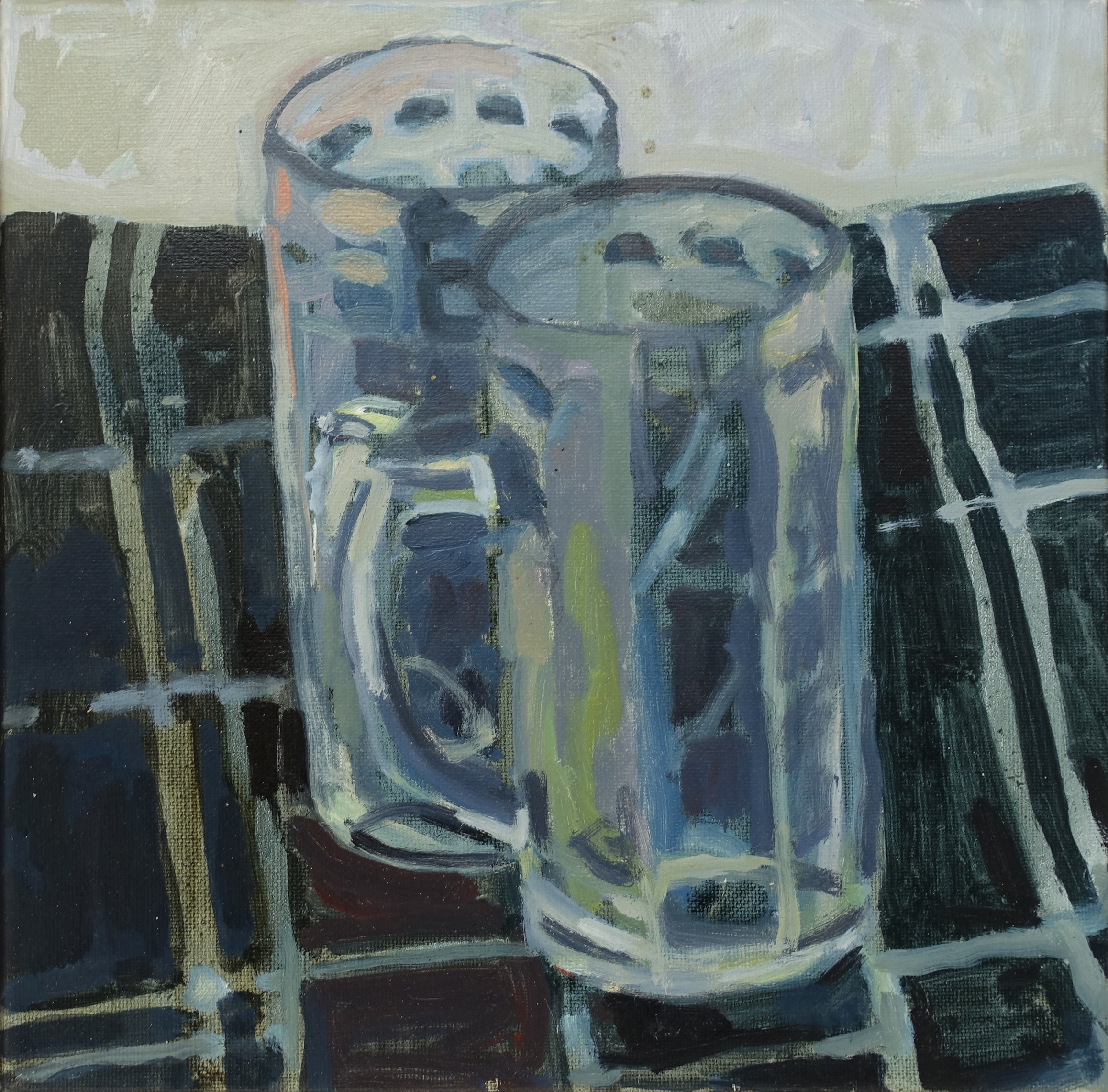 Jane Martin, Still Life V, 2020, oil on canvas, 30 x 30cm