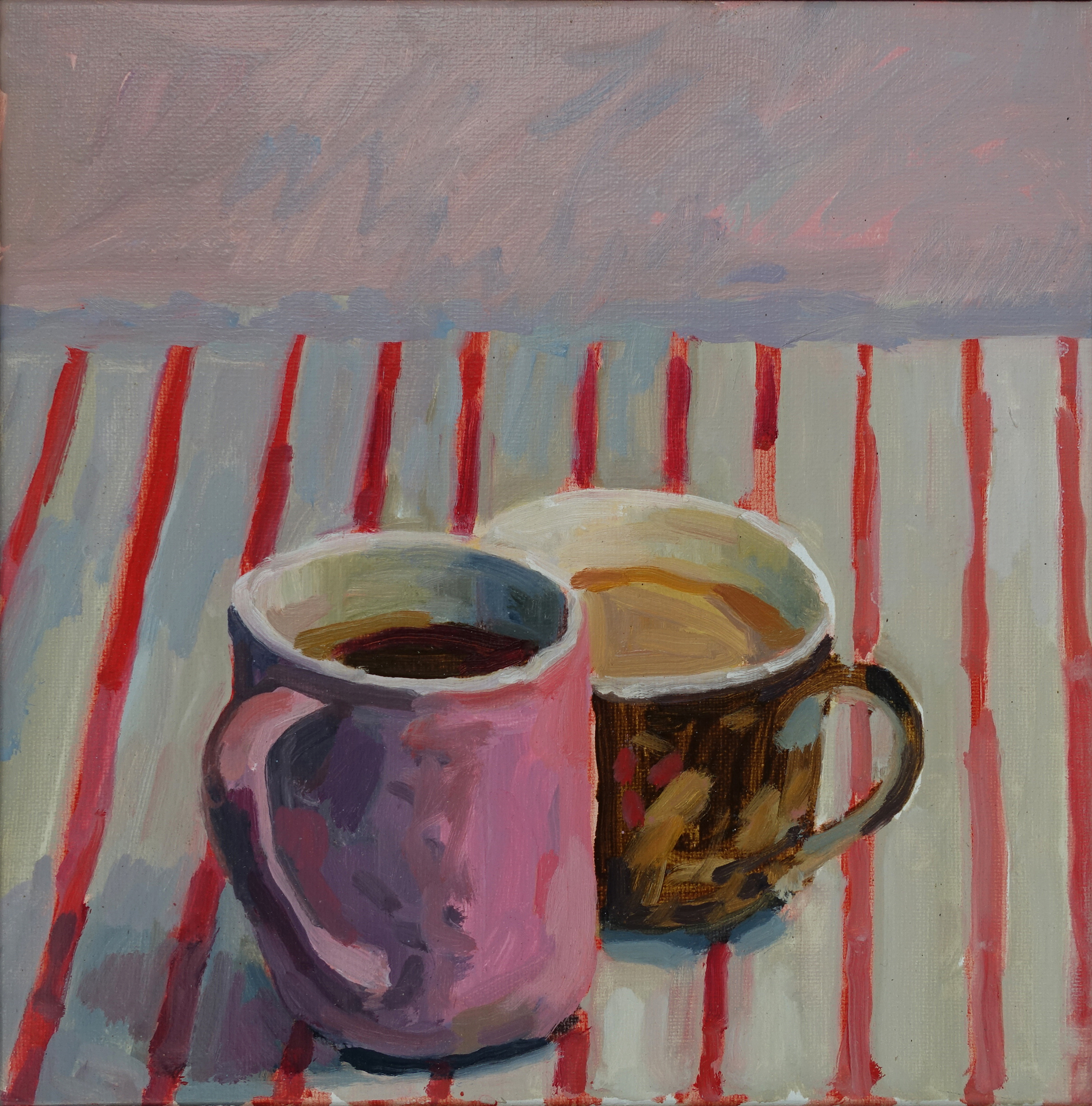 Jane Martin, Still Life X, 2020, oil on canvas, 30 x 30cm