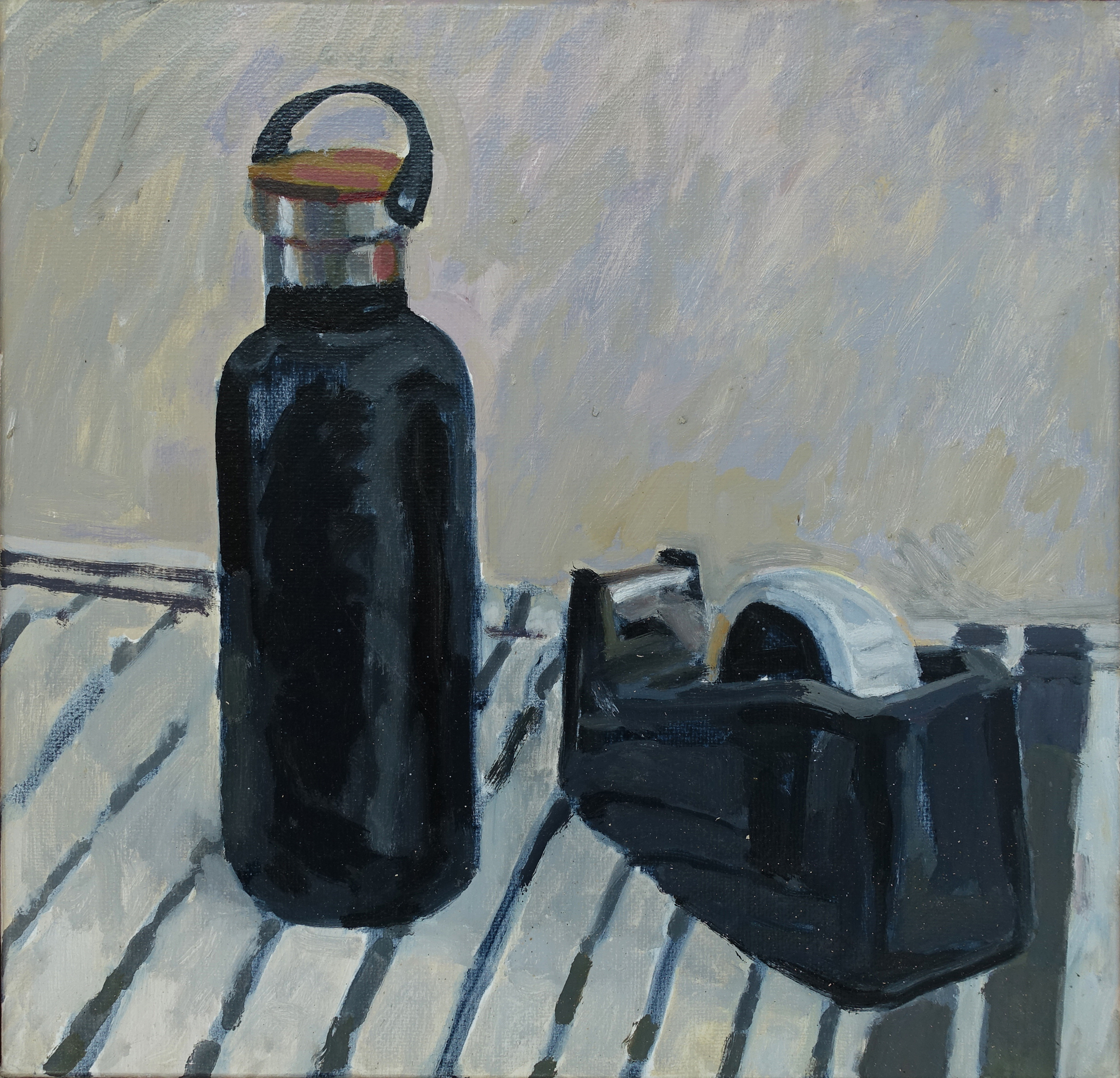 Jane Martin, Still Life XI, 2020, oil on canvas, 30 x 30cm