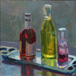 Jane Martin, Still Life XII, 2020, oil on canvas, 30 x 30cm