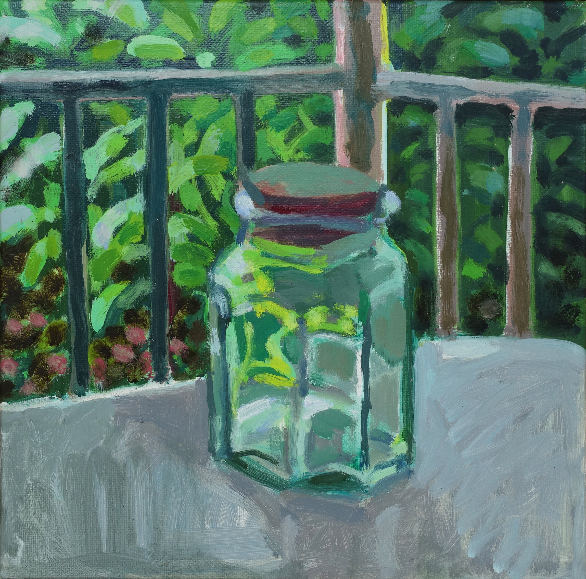 Jane Martin, Still Life XVI, 2021, oil on canvas, 30 x 30cm