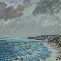 Jane Martin, Gnarabup II, 2020, oil on canvas, 20 x 25cm
