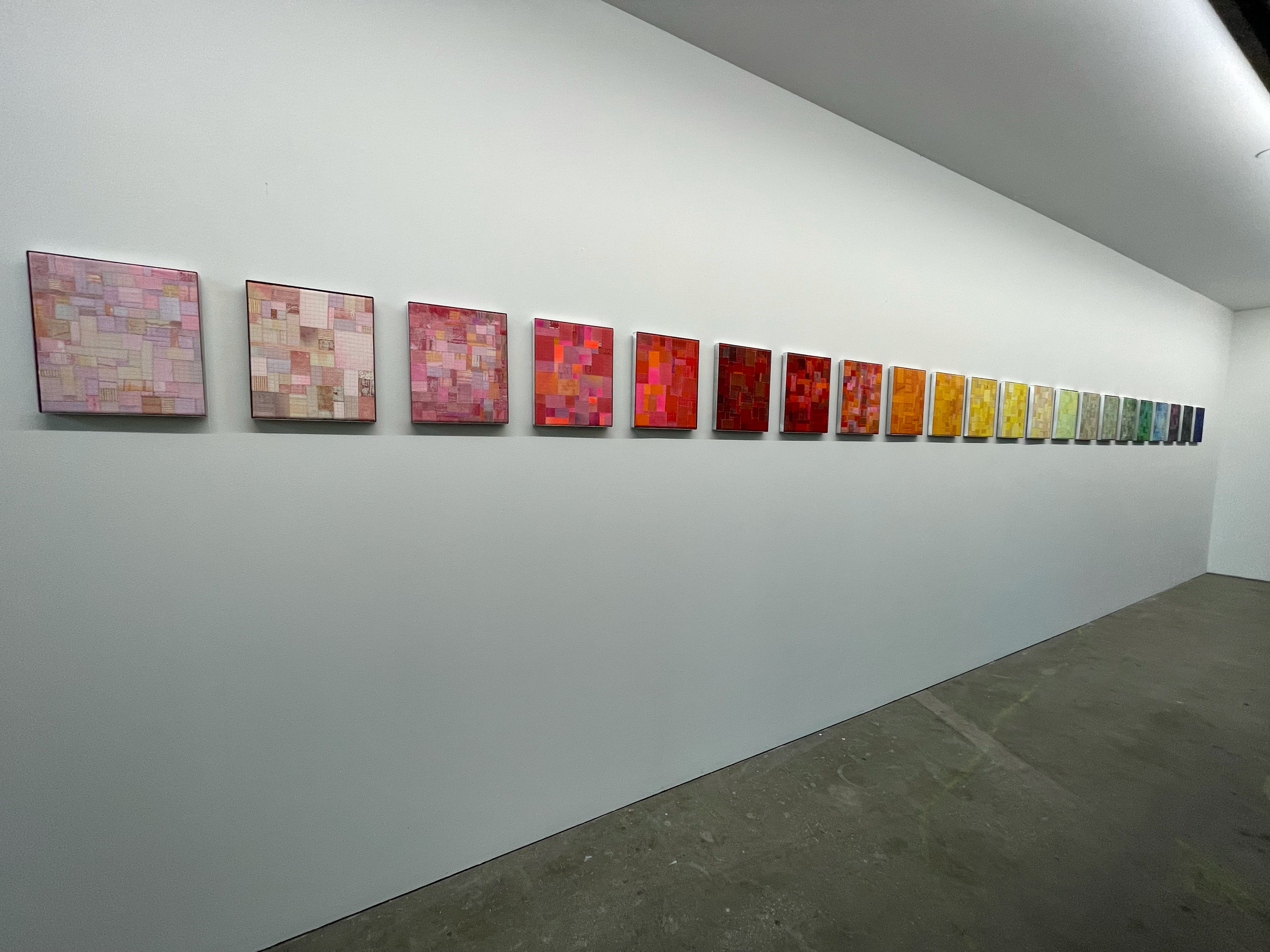 Eveline Kotai, From the Cutting Room Floor, 2021, installation view Art Collective WA, Perth