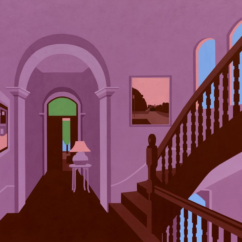 Interior 2B, 2011, acrylic on canvas, 106 x 129.5cm