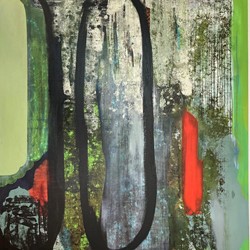 Jo Darbyshire, The Long Quiet, 2021, oil on canvas, 180 x 150cm