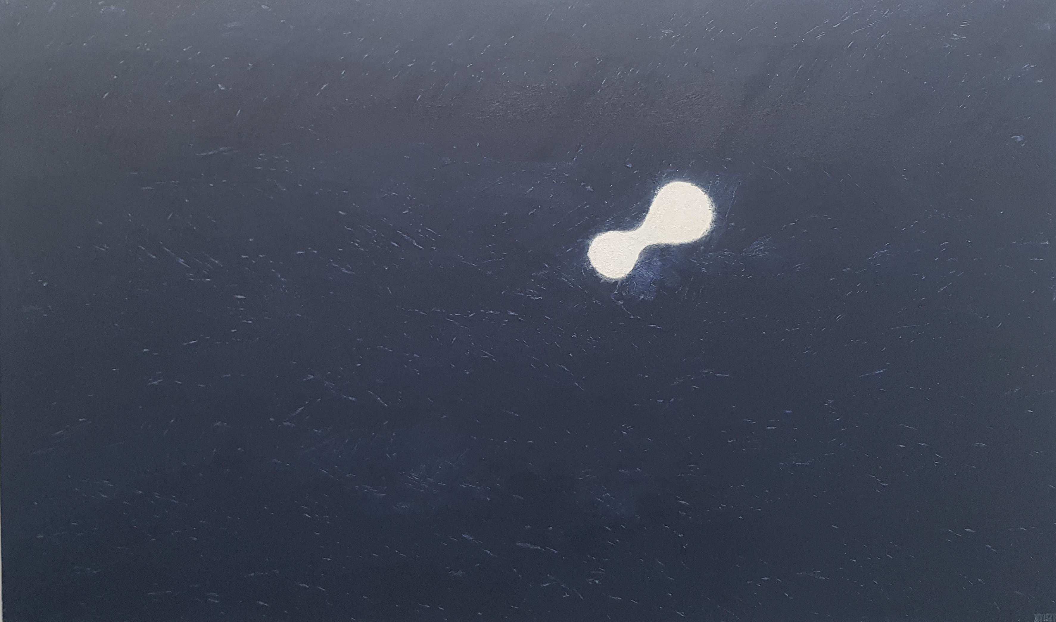 Ron Nyisztor, Hey Moon, 2020, oil on board, 90 x 150cm.jpg