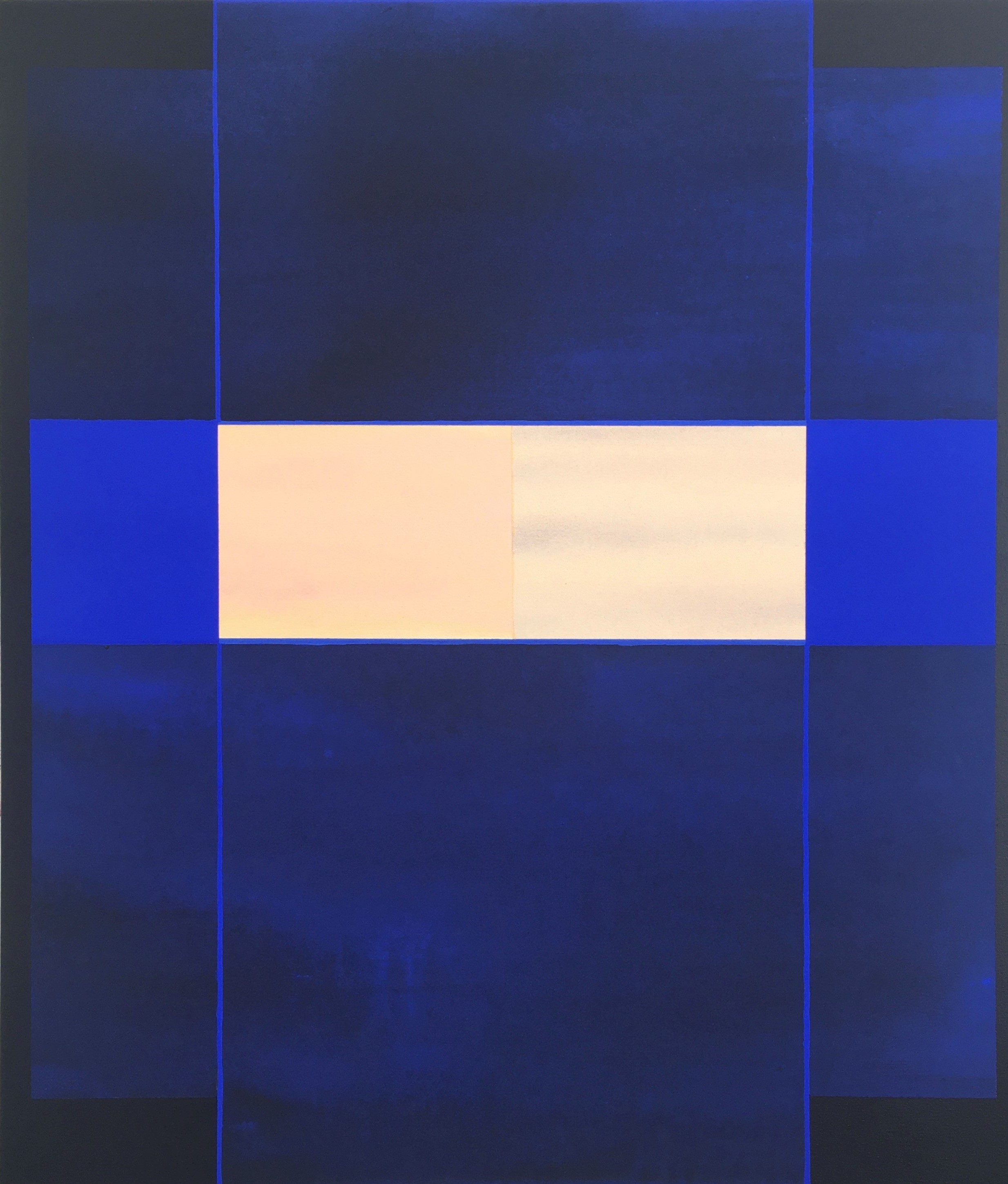 Jeremy Kirwan-Ward, Sydney Street 11, 2021, acrylic on canvas, 76 x 66cm