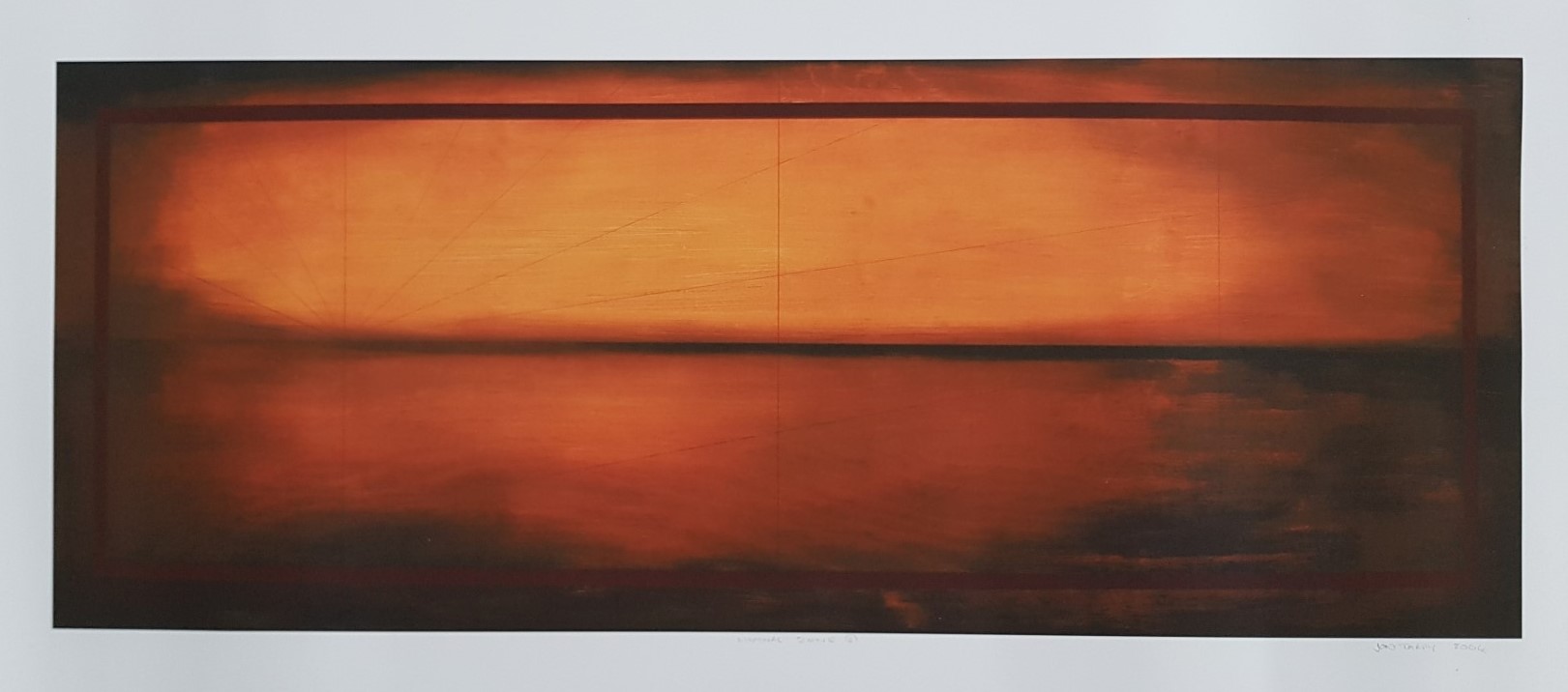 Jon Tarry, Liminal Zone 2, 2004, 27 x 69cm
