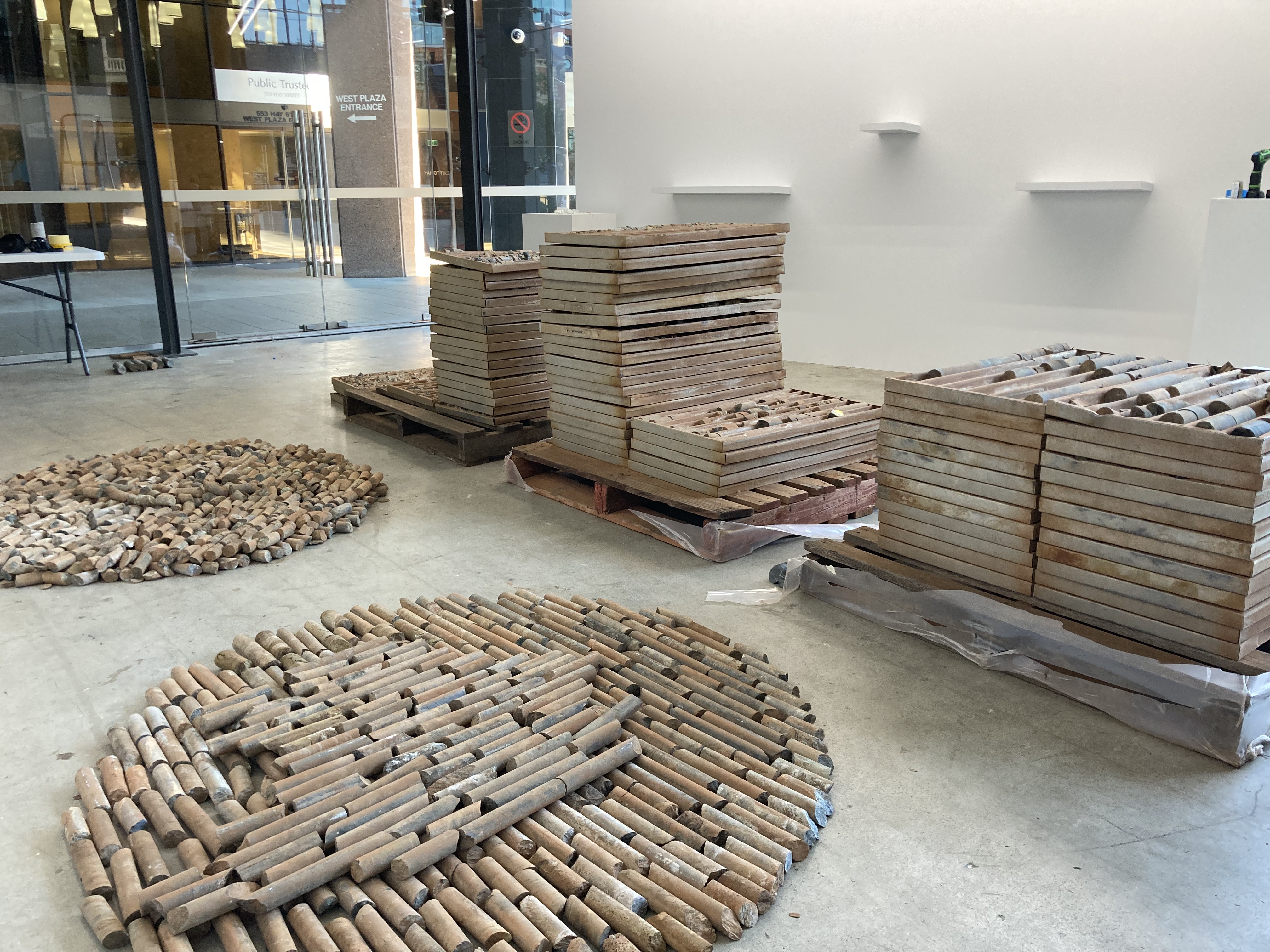 Lee Harrop, Down Under, installation view, Art Collective WA 2021