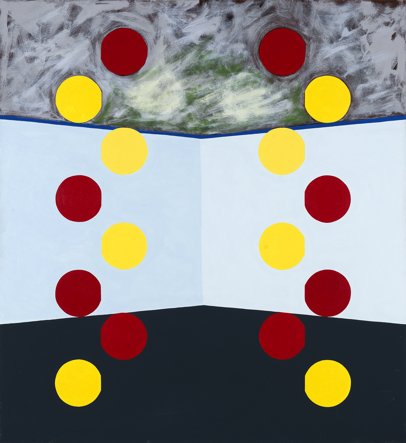 Trevor Vickers, Untitled, 2003, acrylic on canvas, 144 x 132cm