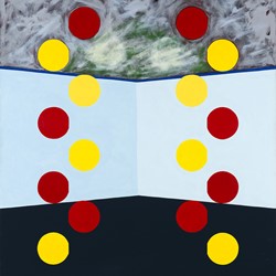 Trevor Vickers, Untitled, 2003, acrylic on canvas, 144 x 132cm