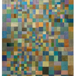 Alex Spremberg, Paint and Pattern 4, 2002, enamel on canvas board, 56 x 71cm