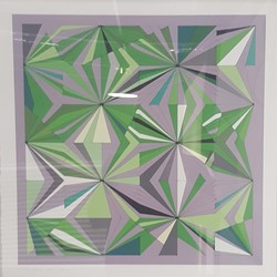 Paul Caporn, Variation Green, 2019, Giclee print on rag paper, 40 x 40cm, ed. 6
