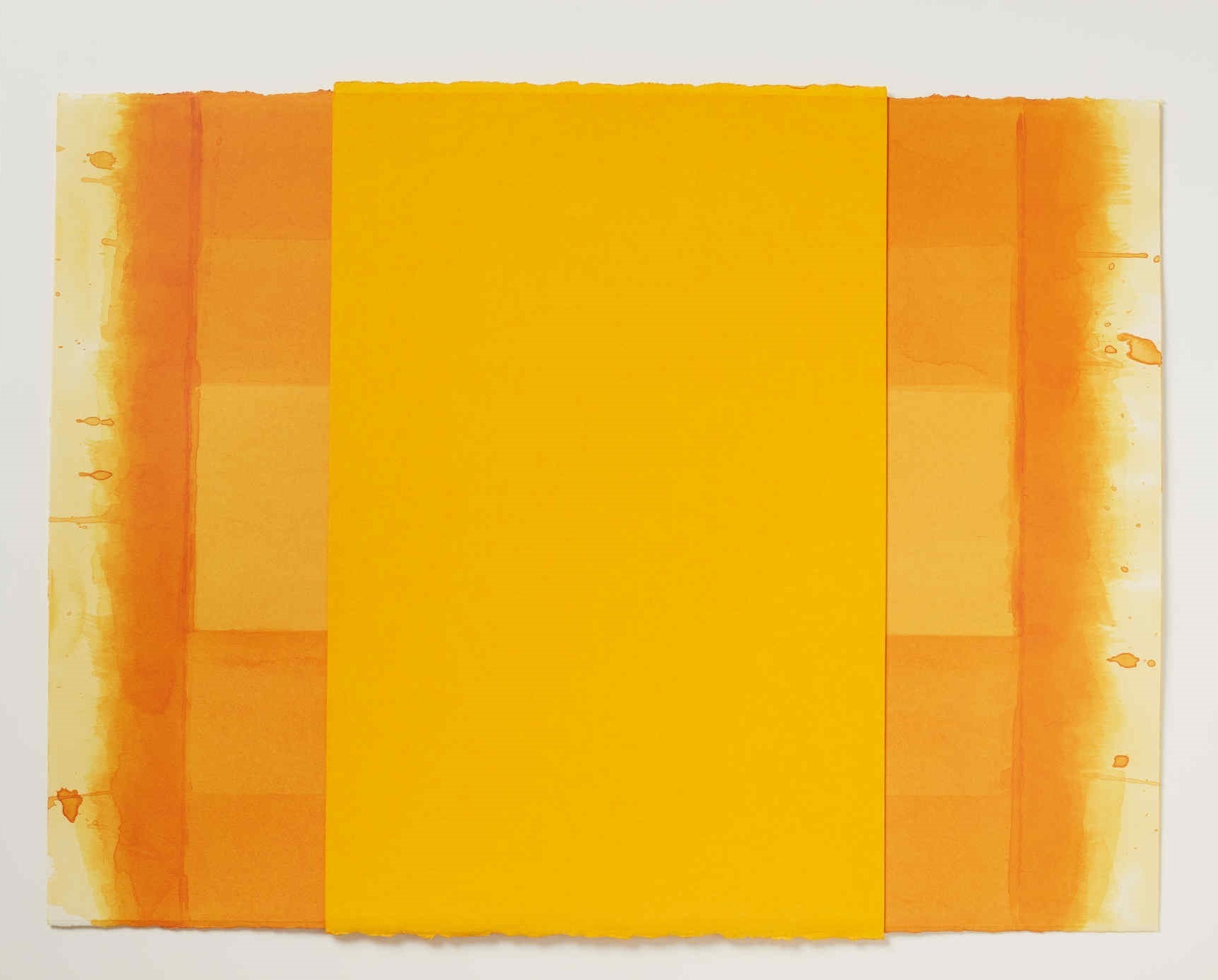 Jurek Wybraniec, Y on OC A1, 2021, pigmented acrylic ink on watercolour paper, 56 x 76cm