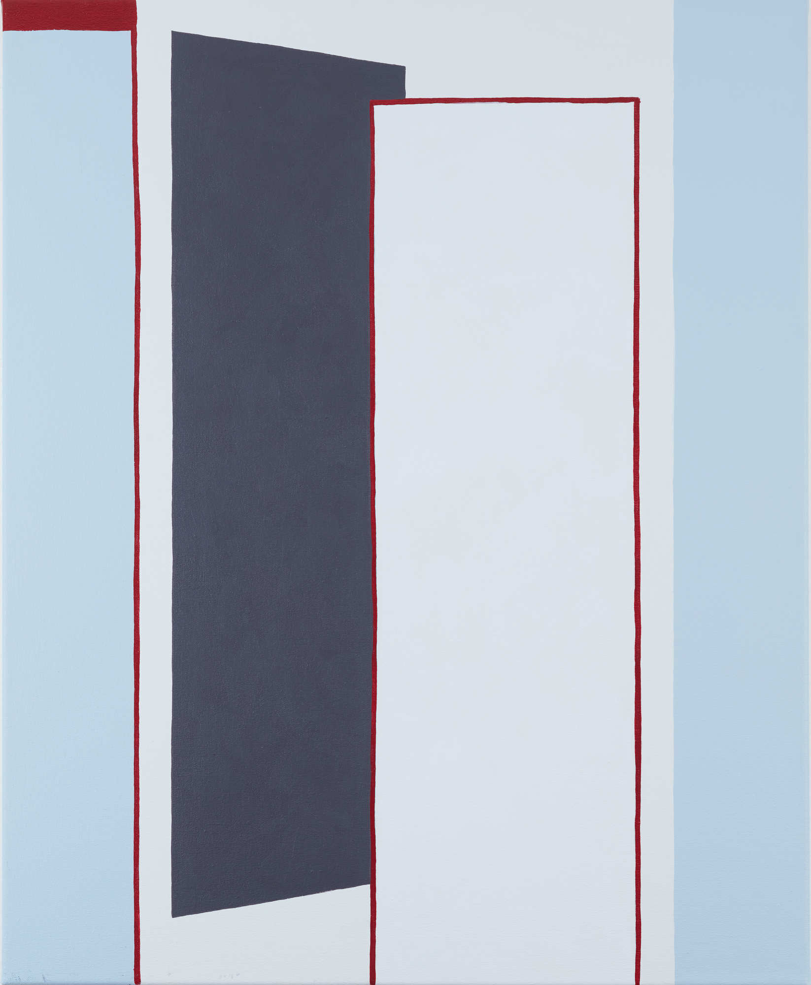 Trevor Vickers, Untitled, 2021, acrylic on canvas, 100 x 81cm